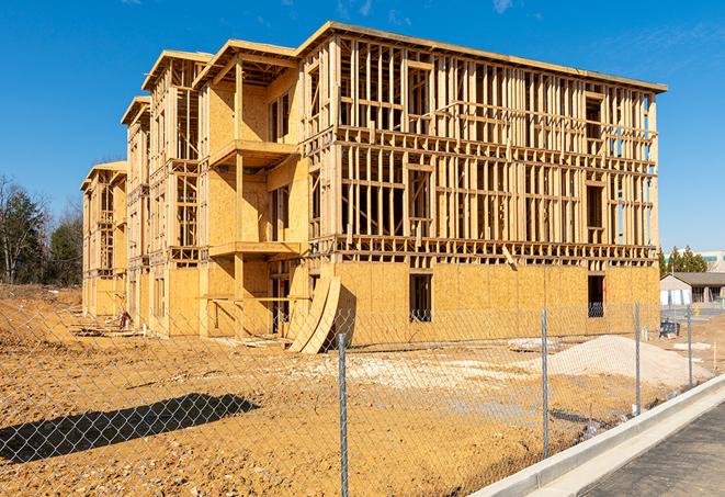 a long-lasting temporary fence helping to keep construction zones safe in Parshall